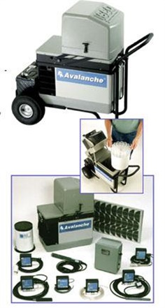 ISCO Avalanche : Portable Refrigerated Sampler (Multi-bottle, Multi-function Sampler), ตู้แช่เย็นตัวอย่าง, ตู้เย็นเก็บสารตัวอย่าง