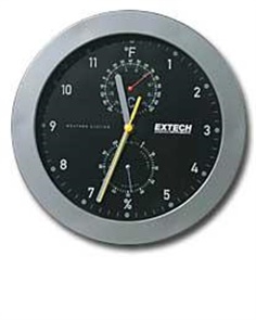 นาฬิกา วัดอุณหภูมิ ความชื้น Hygro Thermometer Wall Clock 44533 