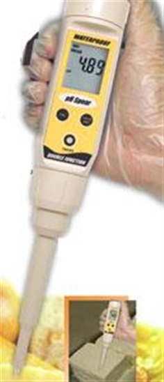 pH meter pH tester pH indicator เครื่องวัดกรดด่าง เครื่องวัดกรด ด่าง เครื่องวัดความเป็นกรด pH spear 