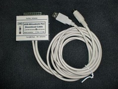 PLC Download Cable - USB TO PLC MITSUBISHI 2 IN 1 (ISOLATE) รุ่น USB-MITSU-01