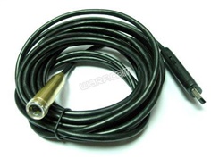Waterproof USB Snake Camera Inspection Endoscope 5M