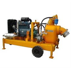 EDS mobile engine sewage pump