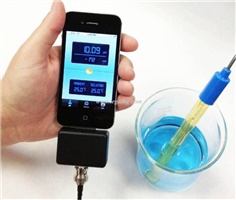เครื่องวัดกรดด่าง-พีเอช pH Meter for iPhone/iPad รุ่น PH-1