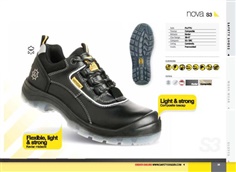 รองเท้าเซฟตี้หัวเหล็ก Safety Jogger Nova S3