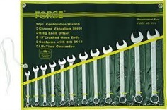 Combination wrench 8-23mm