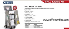 Chemtex Spill Kaddle Kit Refill วัสดุดูดซับสารเคมี ชนิดพร้อมใช้งานแบบ spill kaddle 