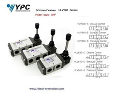  YPC-5/3 HAND VALVES ,PORT SIZE 3/8 ", HLV500  SERIES 
