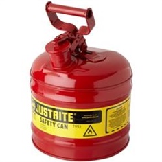  2 gallon Justrite Steel Safety Can