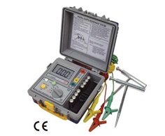 Earth Resistance Tester 3-wire method