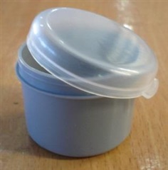 Sputum Container 20ml. : Gray (ตลับตรวจเสมหะ 20ml. เทา)  