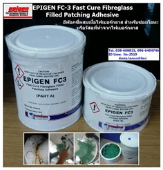 Epigen FC3 Fast Curing FRP Filled Patching Adhesive กาวอีพ๊อกซี่ผสมเส้นใยไฟเบอร์กลาส ยึดเกาะสูง