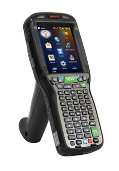 บาร์โค้ด 99GX mobile computer with an integrated handle provides user-friendly e