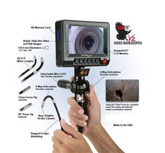 กล้องส่องในท่อ V2 Flexible Video Borescope 