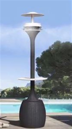 พัดลมไอน้ำ TORRE 360 - FRESCO Outdoor Italian Design Furniture