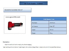 Air Tools Sander 3"