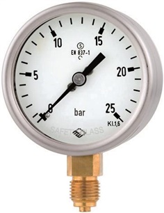 Standard Pressure Gauges 63 (2 1/2")
