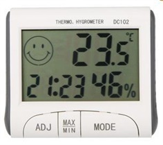 Digital Thermometer Hygrometer DC102 
