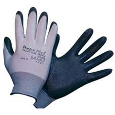 ถุงมือผ้าโพลีเอสเตอร์ เคลือบยางไนไตร (์Nitrile Coated Gloves) รุ่น ECOFIT116