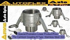 Camlock Coupling B Type :Stainless Steel304