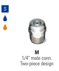 หัวฉีดสเปรย์ Fine Spray รุ่น M 1/4" male conn.