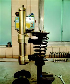 Universal McPherson spring compressor set