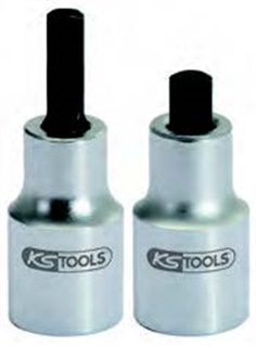 KS Tools 129.0100 Hole Punch Set, 16 Pcs, 3-30mm
