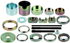 Silent bearing tool set for BMW rear axles