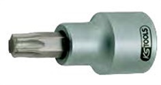 Bit socket for TX screws on the brake calliper