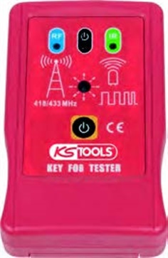 12 V infrared and high frequency key tester
