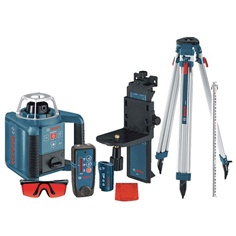 Self-Leveling Laser Level Kit, Horizontal and Vertical, Interior and Exterior