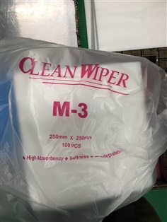 Nonwoven Lint Free Cleanroom Wipes M-3