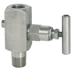 "WIKA"Barstock valve for pressure gauges, stainless steel version Model 910.81#"WIKA"Barstock valve for pressure gauges, stainless steel version Model 910.81