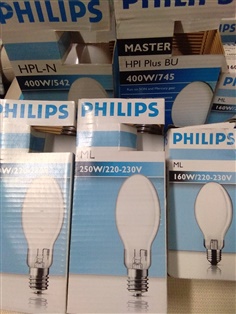 Philips : หลอดไฟ HPL-N 400W / HPI 400W / ML 160/250W **NEW ลดพิเศษ**
