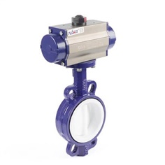 Butterfly Valves on off 