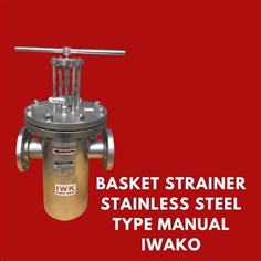 Basket Strainer Manual Stainless Steel 