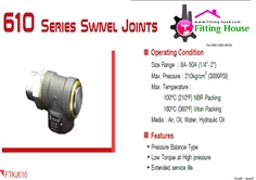 610 Swivel Joints