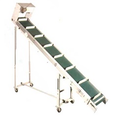 Mini Cleated Belt Conveyor Model 1 (For food and bakery industry)
