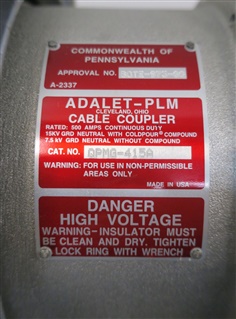 Adalet QPMG PLM Cable Coupler