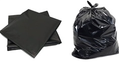 Black Disposal Waste Bag 