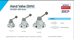 SKP - SHV Series-Hand valves ,วาล์วควบคุมด้วยมือ-แฮนด์วาล์ว-วาล์วมือโยก แบบ 4/2 ,4/3