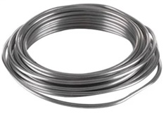 Aluminum wire, Diameter 4 mm  (5m/roll)
