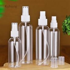 Refillable Spray Bottel 30ml Clear PET Liquid Injection