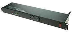 A-Neutronics MS-1215-S6 12 Outlet Surge Protected Rackmount Power Strip