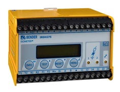 BENDER, IRDH275B-427, Digital Ground Fault Monitor / Ground Detector