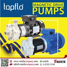 ปั๊มเคมีชุบขับเคลื่อนด้วยแม่เหล็ก Magnetic Drive pumps CTM Tapflo