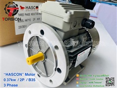 HASCON Motor 0.37kw.(0.5HP) 2P B35 3Phase