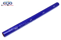 (G) HPS (HTST-3F-250-BLUE) 2.5" x 3' Long Straight Silicone Hose Coupler Tube