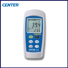 CENTER 370 เครื่องวัดอุณหภูมิ (RTD Thermometer Water Proof)