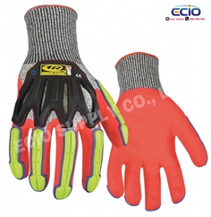 (V) Ringers Gloves 065-10 R-Flex Impact Nitrile 