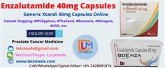 Buy Enzalutamide 40mg Capsules at Lowest Price Manila Philippines